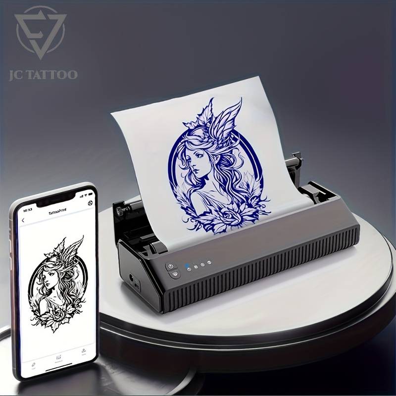 Cordless Tattoo Transfer Stencil Printer Portable - Temu United